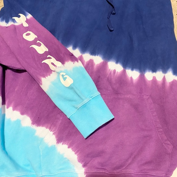 American Eagle x Young Money Tye Dye Hoodie Sweatshirt - Picture 4 of 7